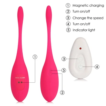 Skok Jajca Hlačke Brezžični Daljinski Vibrator Hlačke Vibracijsko Jajce Nosljivi Dildo, Vibrator G Spot Klitoris Sex Igrača Za Ženske
