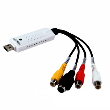 Nov Prihod Trajne Prenosni USB Zajem Video Kartice Pretvornik PC Adapter za TV, Audio, DVD, DVR Video Audio Converter