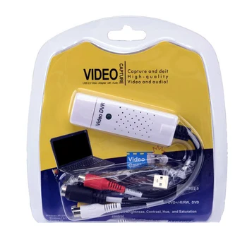 Nov Prihod Trajne Prenosni USB Zajem Video Kartice Pretvornik PC Adapter za TV, Audio, DVD, DVR Video Audio Converter