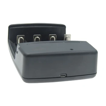 4 reže Smart USB Polnilec za Baterije za ponovno Polnjenje C D SC A, AA, AAA, AAAA 1,2 V, NiMh, NiCd 1,5 V Alkalna baterija polnilnik