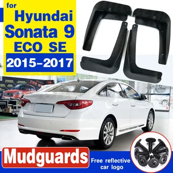 4 KOS Spredaj Zadaj Avto Mudflap za Hyundai Sonata ECO SE~2017 i45 LF Fender Garde Mulja Zavihek Splash Zavihki Blatniki Dodatki