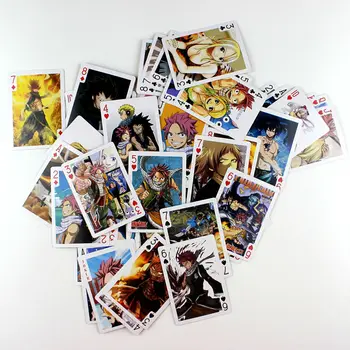 Anime Fairy Tail Poker Karte, igrače, Cosplay Odbor Igra Kart S Škatlo Brezplačna Dostava