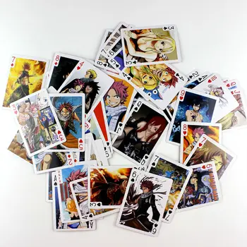 Anime Fairy Tail Poker Karte, igrače, Cosplay Odbor Igra Kart S Škatlo Brezplačna Dostava