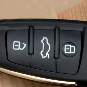 Ključ Lupine stanovanjskih daljinski upravljalnik za Audi A2, A3, A4, A6 A8 TT V3 V5 A1 V7 3 GUMBI