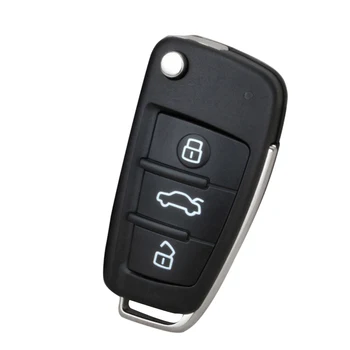 Ključ Lupine stanovanjskih daljinski upravljalnik za Audi A2, A3, A4, A6 A8 TT V3 V5 A1 V7 3 GUMBI