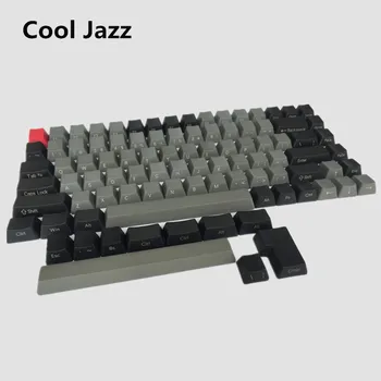 Cool Jazz Debele pbt 84 strani tiskanih Keycap Visoko odpornost proti obrabi Za OEM Profil Češnja MX Stikala, Žični, USB, Mehanska Tipkovnica