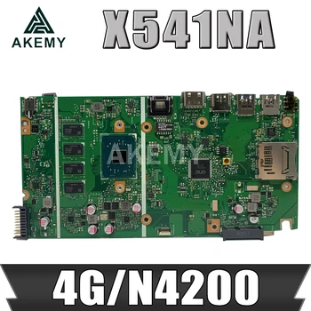 Novo X541NA 4G/N4200 N3350 PROCESORJA, matične plošče Za Asus X541NA X541N F541N Laotop Mainboard Motherboard 90NB0A00-R00060