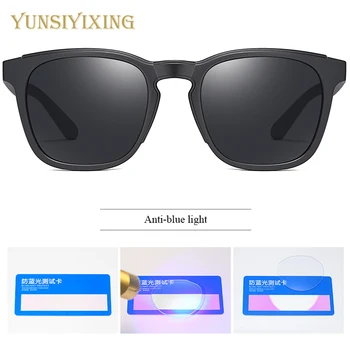 YUNSIYIXING Kvadratnih Polarizirana sončna Očala Moških Klasične blagovne Znamke Vožnje Pripomočki sončna Očala Proti Blue Ray Premaz Moških Očala 3307