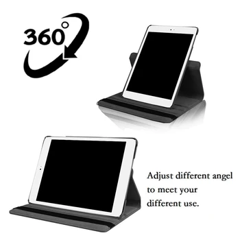 360 Obračanje Pokrova Folio Projekcijska Stojala PU Usnjena torbica za Samsung Galaxy Tab A A2 10.5 2018 T590 T595 SM-T590 SM-T595 Tablet Funda
