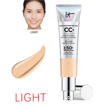 To Kozmetika je koži, ampak bolje CC+ barva popravljanje polno zajetje krema proti staranju vlažilna serum fizično zaščito pred soncem