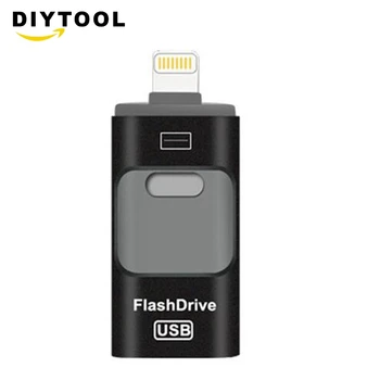 8GB/16GB/32GB/64GB/128GB/256GB usb 3.0, tri-v-enem USB flash drive custom kovinski 32 g mobilni telefon, USB flash drive