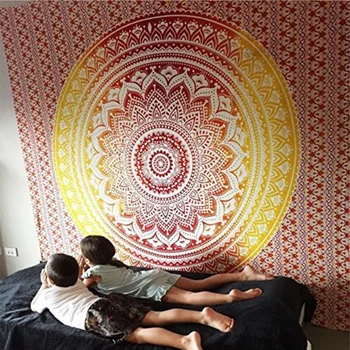 Novo prišli Indijski tapiserija Mandala serije tapiserija steni visi bohemian ozadju krpo plaža brisačo tap72
