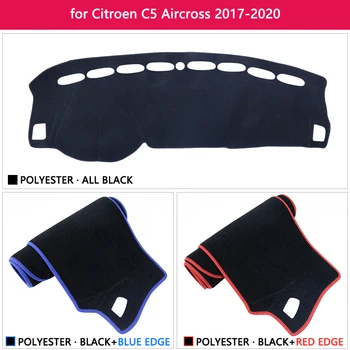 Nadzorna plošča Pokrov Zaščitni Ploščici za Citroen C5 Aircross 2017 2018 2019 2020 Avto, dodatna Oprema na Armaturno Ploščo Dežnik Anti-UV Preprogo