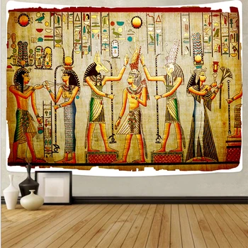 Stari Egipt Tapiserija Steni Visi Afriške Tapiserije Umetnosti Steno Krpo Namizni Prt Ozadju Plaža Brisačo Odejo Doma Dekor