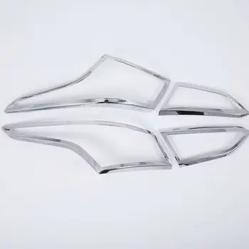 4pcs ABS Avto Zadaj Rep Lučka Lučka za Kritje Trim Nalepke Za Hyundai Accent Solaris Verna 2018-2019 Avto Zunanja Oprema Styling
