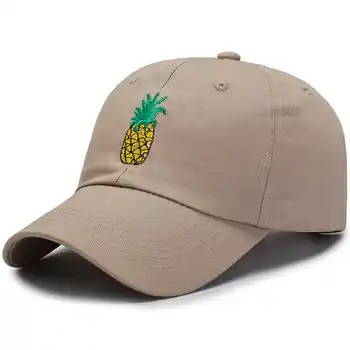 2019 novo ananas vezenje Baseball Skp Nekaj Hip Hop kape Bombaž Klobuk Street fashion oče klobuki