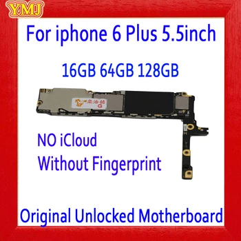 Ne Dotaknite se ID za iphone 6 plus 5.5 palčni Motherboard Brezplačno iCloud , Prvotne unlockfor iphone 6Plus Logika Dobre delovne plošče