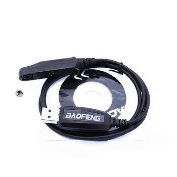 Oringinal USB Programski kabli za Baofeng Nepremočljiva walkie talkie kabel + CD s programsko opremo za UV-XR UVXR