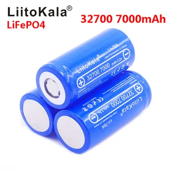2020 novo LiitoKala Lii-70A 3.2 V 32700 6500mah 7000mAh LiFePO4 Baterije 35A Neprekinjeno Odvajanje Največ 55A High power baterije