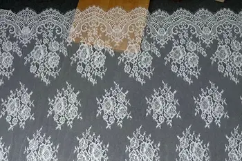 Izvoz lepe trepalnice čipke tkanine DIY obleka svetlo obleko poročni dodatki tkanine