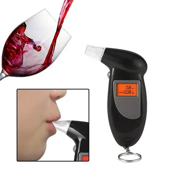 Strokovno Digitalni Alkohol Tester Dih Alkohol Tester Breathalyzer Breathalyser Alkohola Dih Tester z 20 Kos Udarec Usta