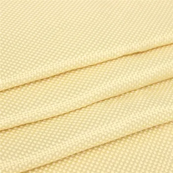 200gsm Woven Kevlar Fabric1100 Dtex Trajne Navaden Barva Rumena Aramid Vlaken Krpo DIY Šivanje Obrti 100cm*30 cm