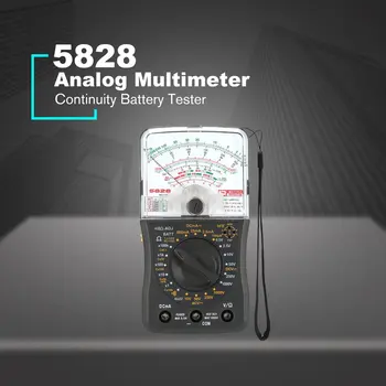Mini Ročni Analogni Multimeter AC/DC Voltmeter Ampermeter Odpornost Kontinuiteto Kapaciteto Baterije dB Kapacitivnost Tester
