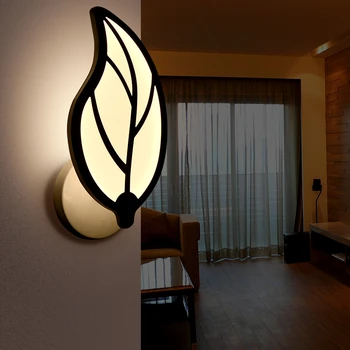 Promocija 1 vodja listov stenske luči LED za spalnico doma